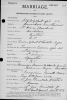 Certificat de Marriage Alfred Gallant