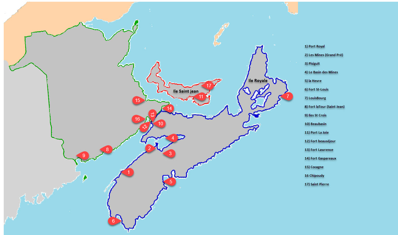 Région de L'acadie